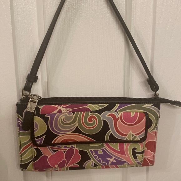 Talbots Handbags - Talbots Multicolored Writlet